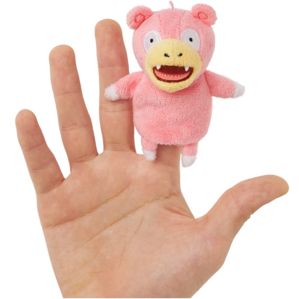 BNWT Japan 11cm Pokemon Center Original Finger Puppet Plush Keychain - Slowpoke - Picture 2 of 5